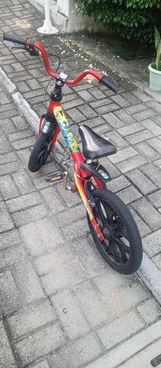 Bicicleta aro 16 vermelha  - Foto 5