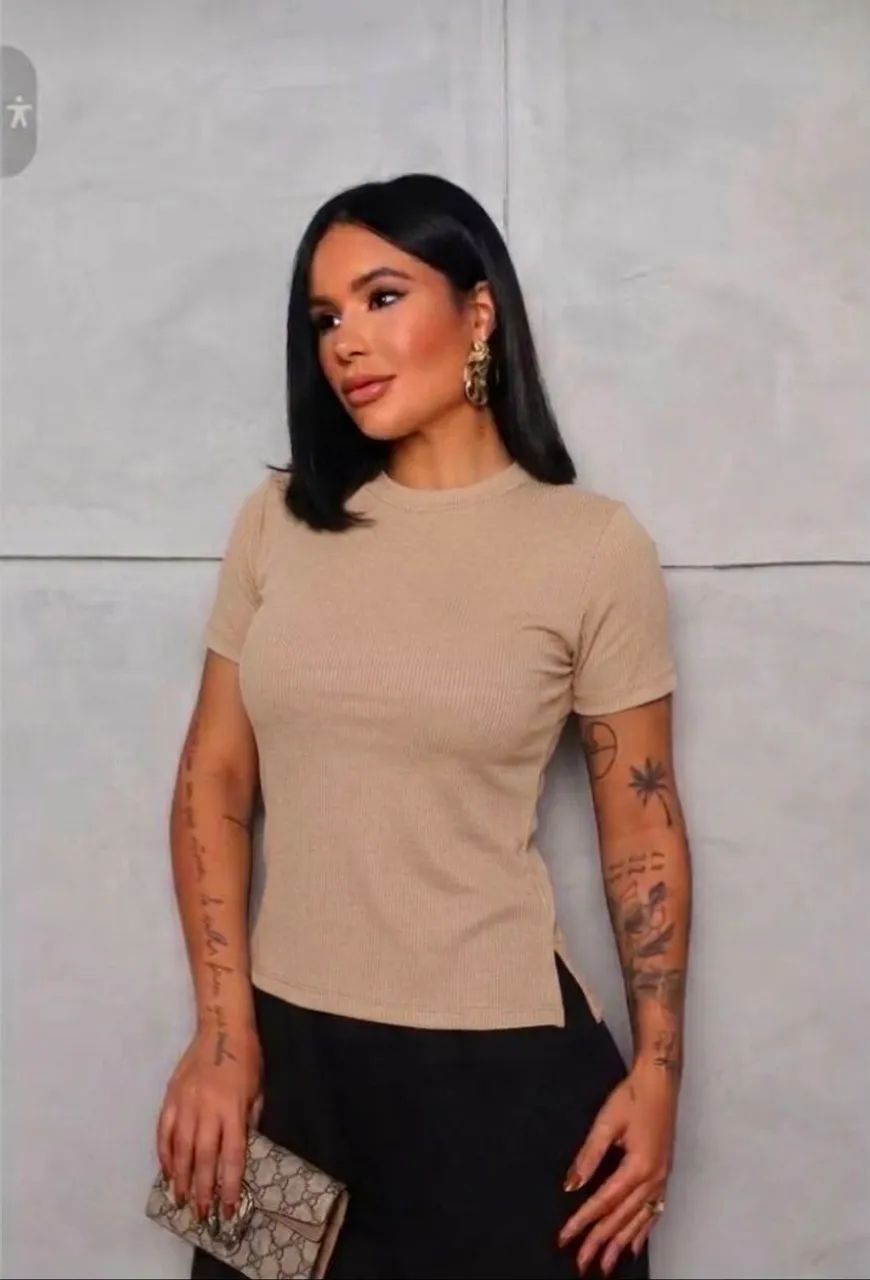 Blusa básica feminina  - Foto 3