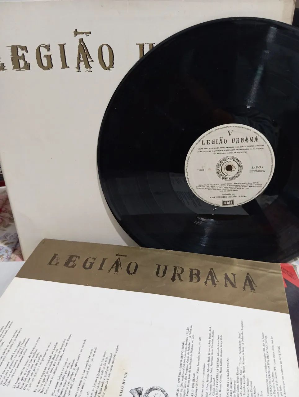 LP-LEGIÃO URBANA-5, ORIGINAL  - Foto 2