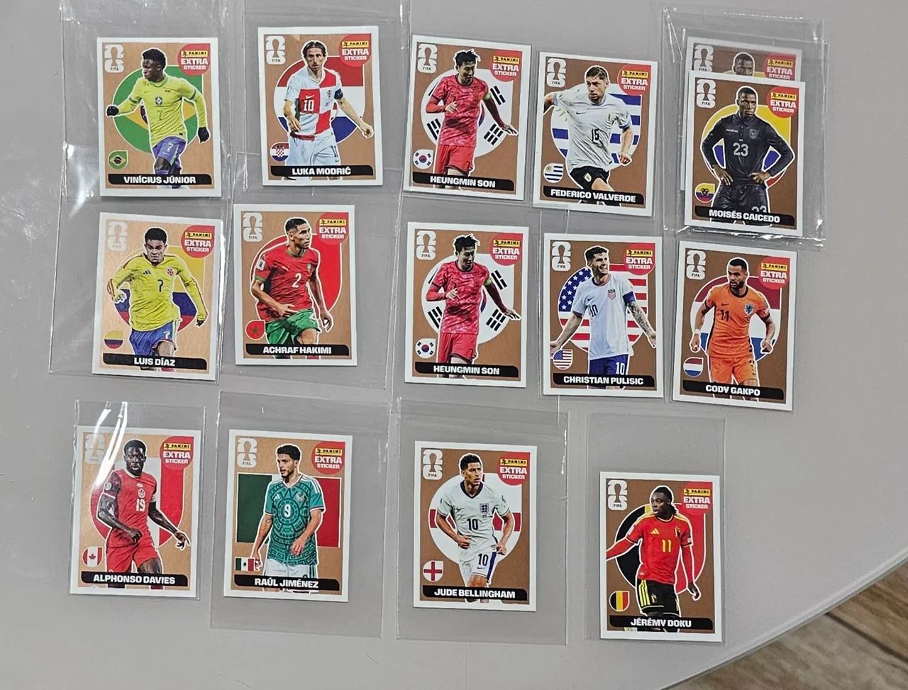 Figurinhas Extra Legend Bronze