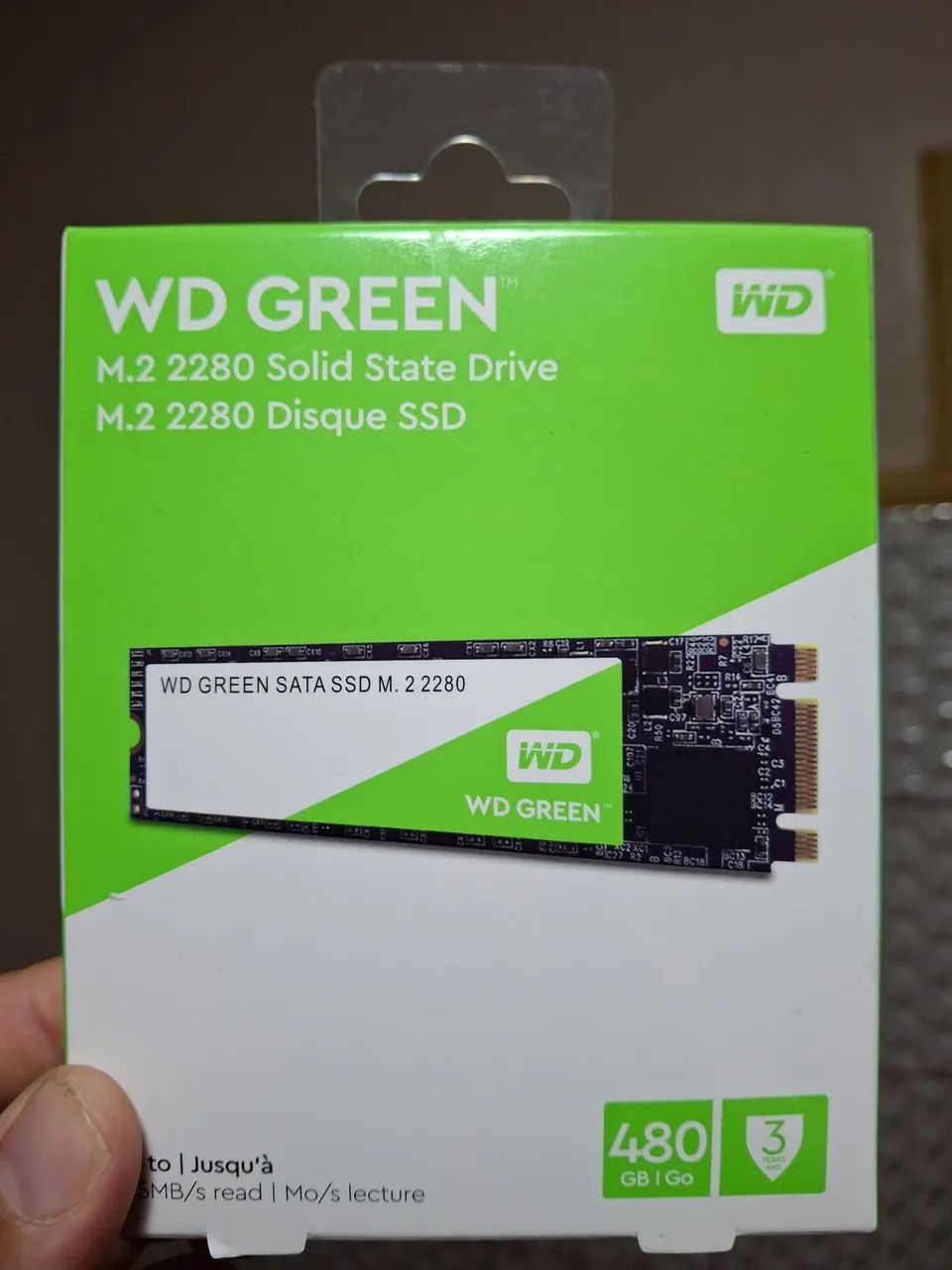 SSD WD GREEN M. 2 2280