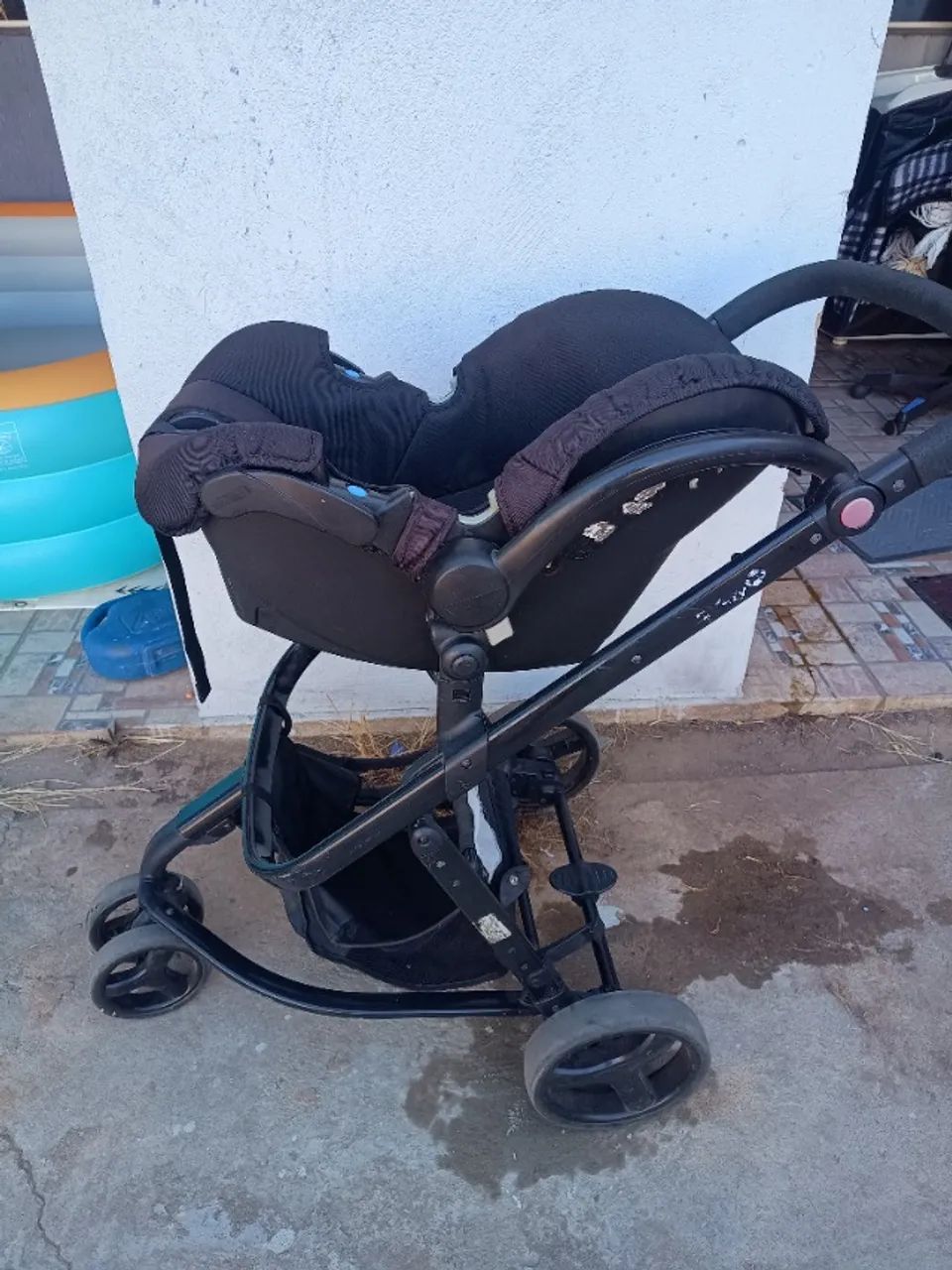 Carrinho e bebe conforto saffety  - Foto 3