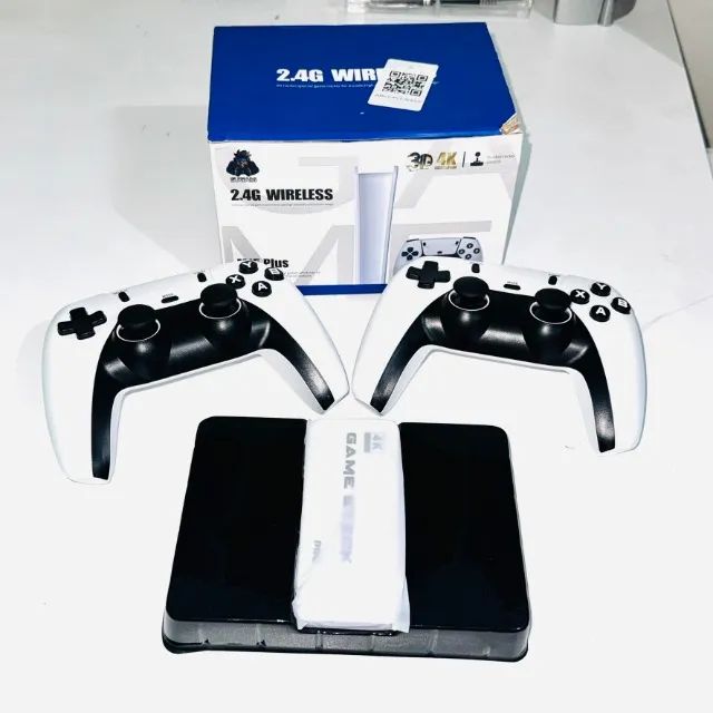  Game Stick M15Plus  + 2 controles sem fio - Foto 2