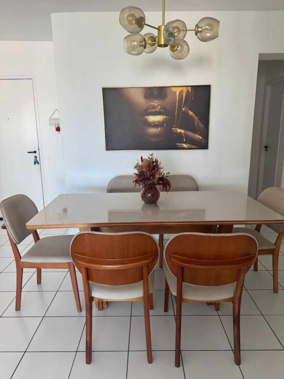 Mesa de 6 lugares luxo - Foto 2
