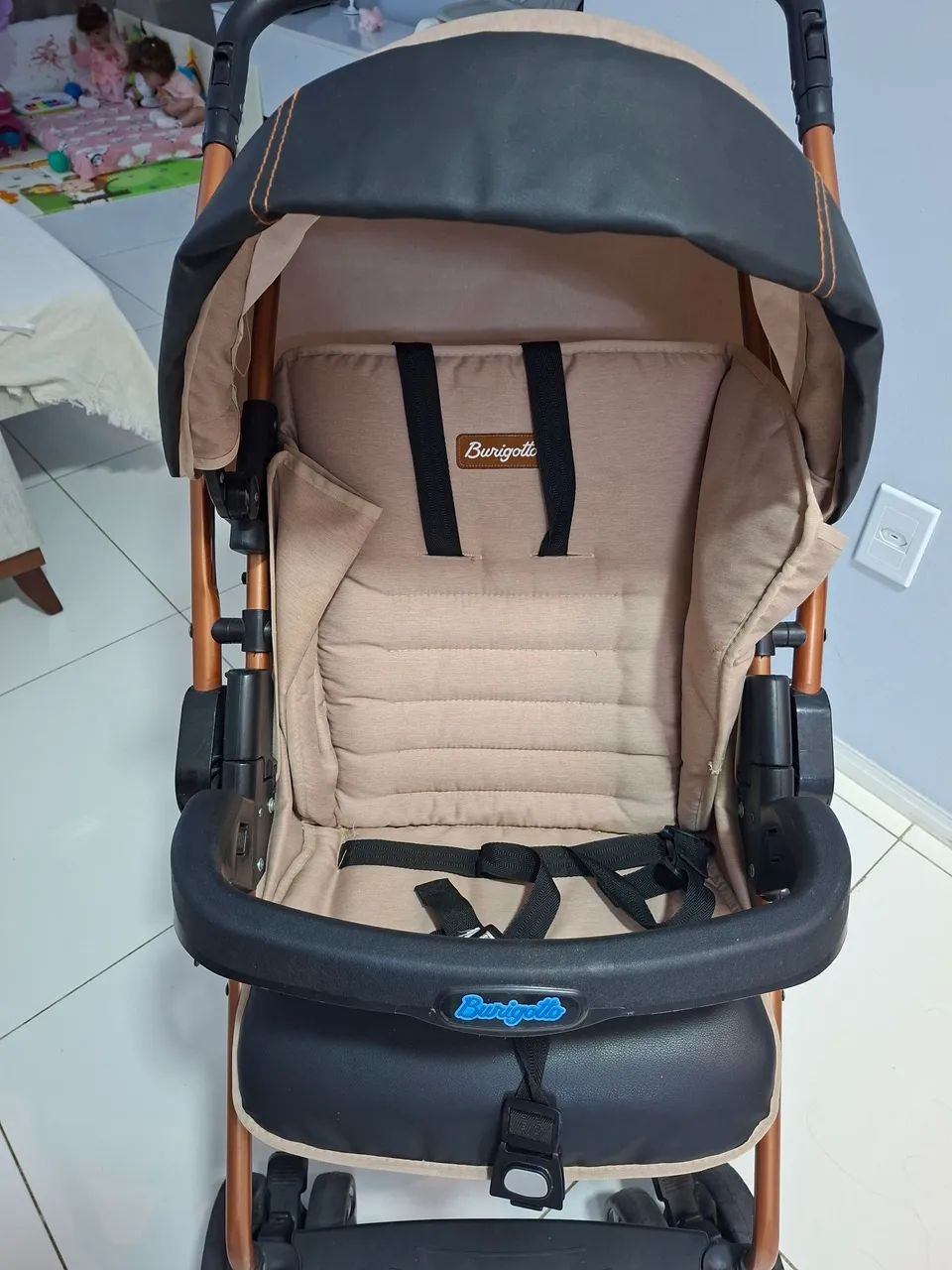 Carrinho de bebê Burigotto RioK  - Foto 2