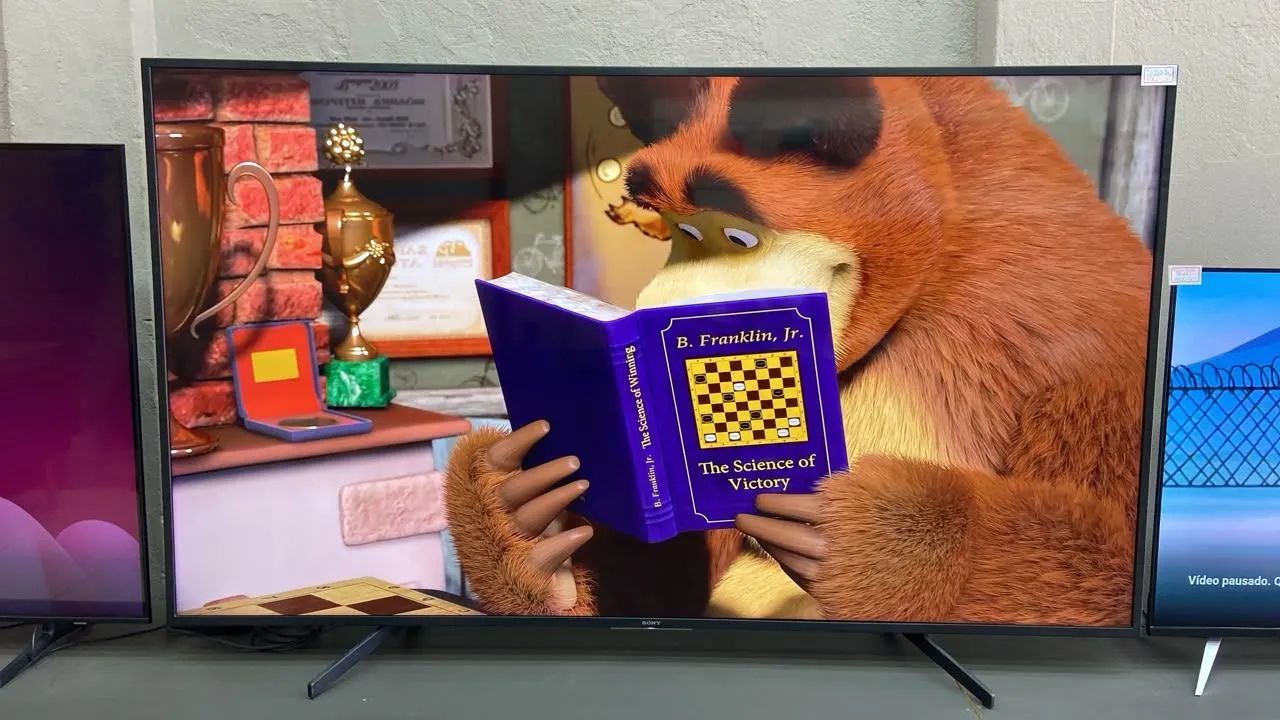 Smart Tv Sony 75 polegadas 4k UHD sistema android+comando de voz  - Foto 2