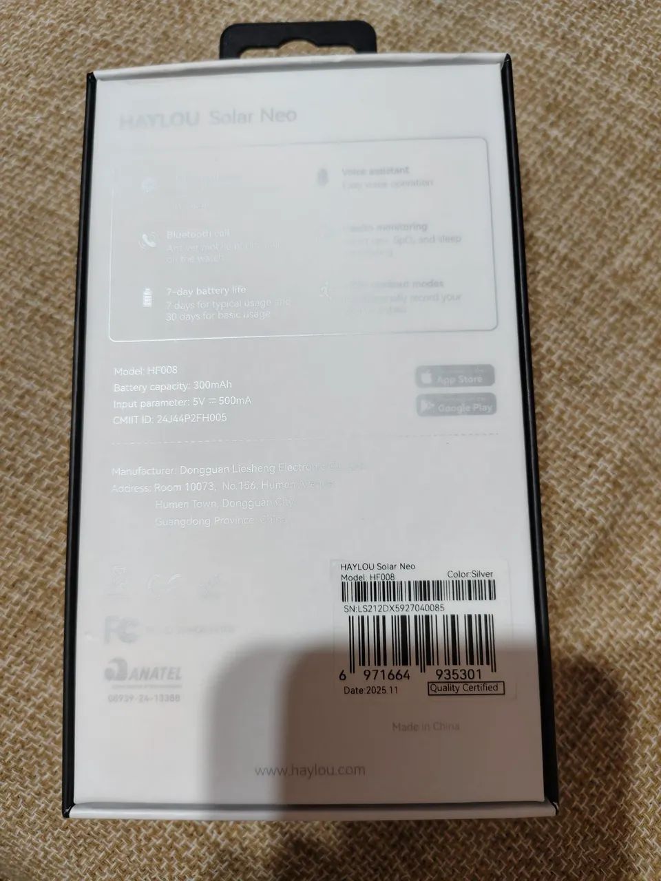 Vende se relógio smart haylou solar neo  - Foto 4