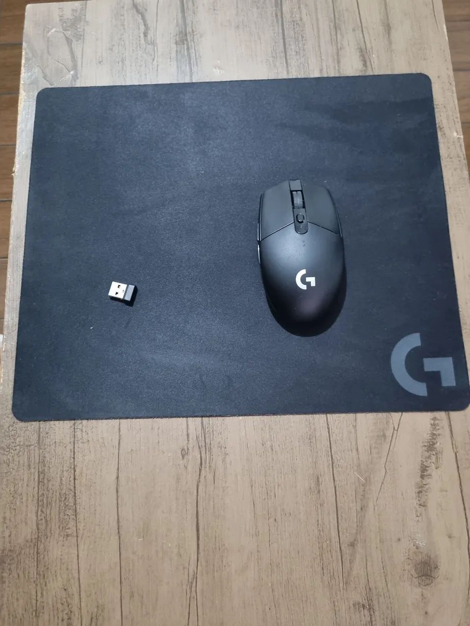 Mouse Gamer Logitech G305 LIGHTSPEED + Mousepad Logitech