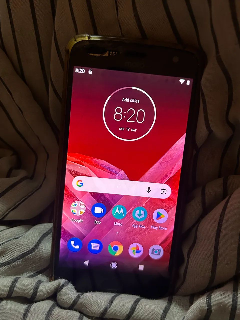 Celular moto z2 play 