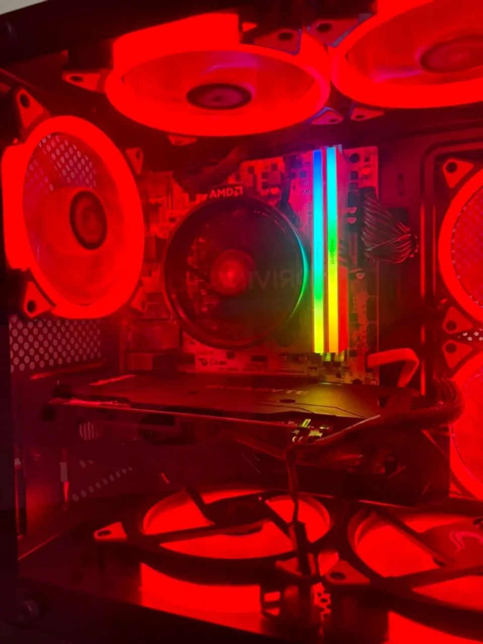 Pc Gamer Ryzen - Aceito Cartão - Foto 4