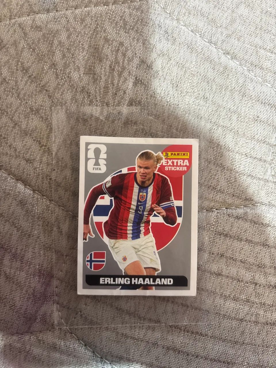 Figurinha Legend Erling Haaland PRATA