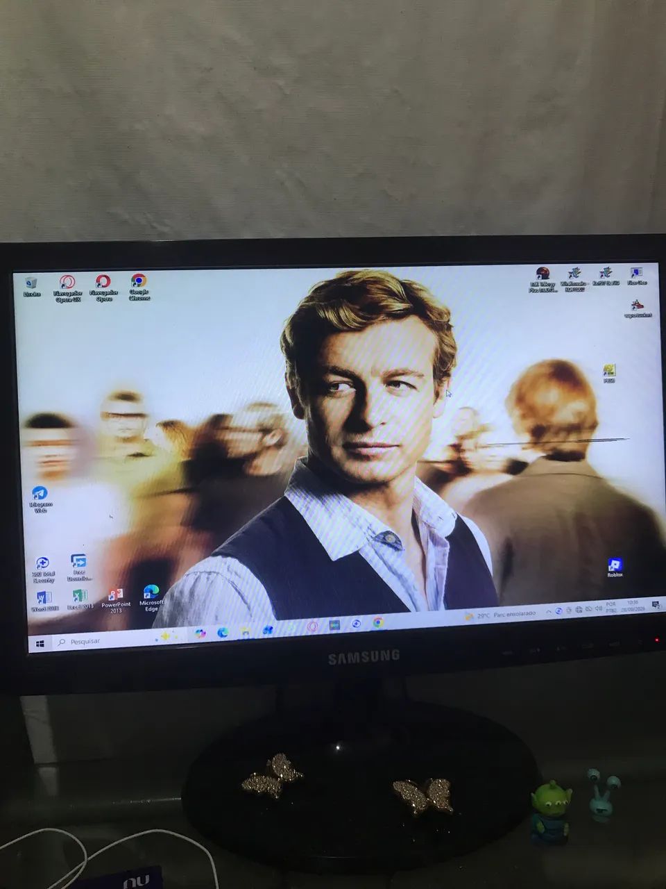 Pc completo com 2 controles game  - Foto 2