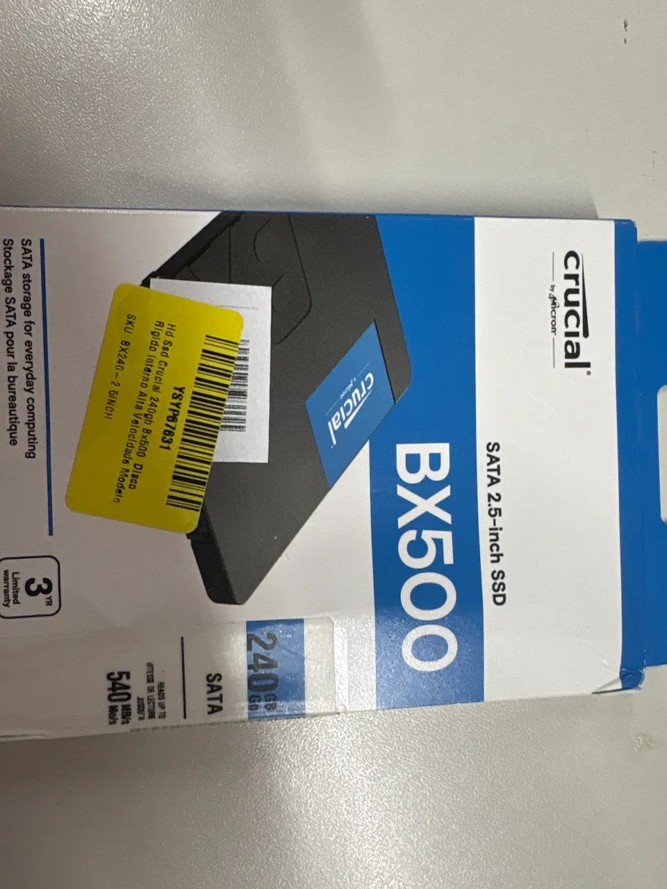 Hd SSD 2.5 240Gb - Armazenamento - Demócrito Rocha, Fortaleza