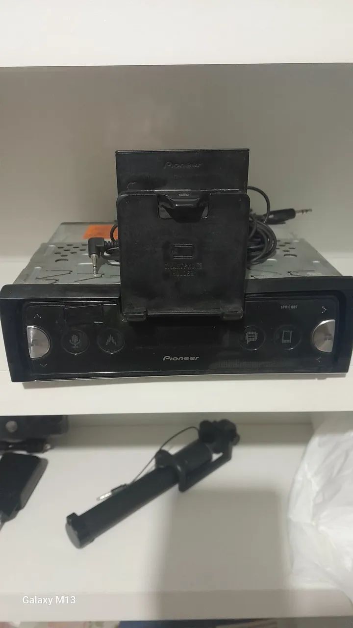 Vendo som paionee com suporte pra celular  - Foto 4