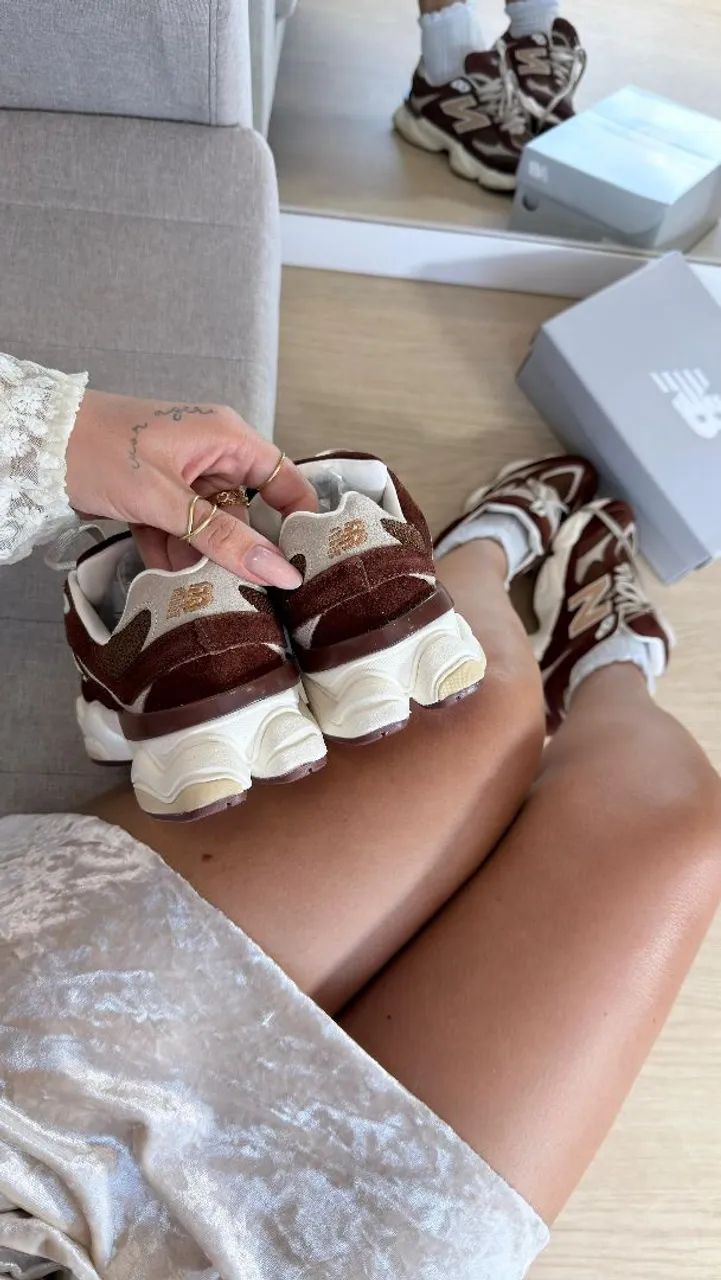 Tênis New balance 9060 Couro Premium - Feminino!  - Foto 5
