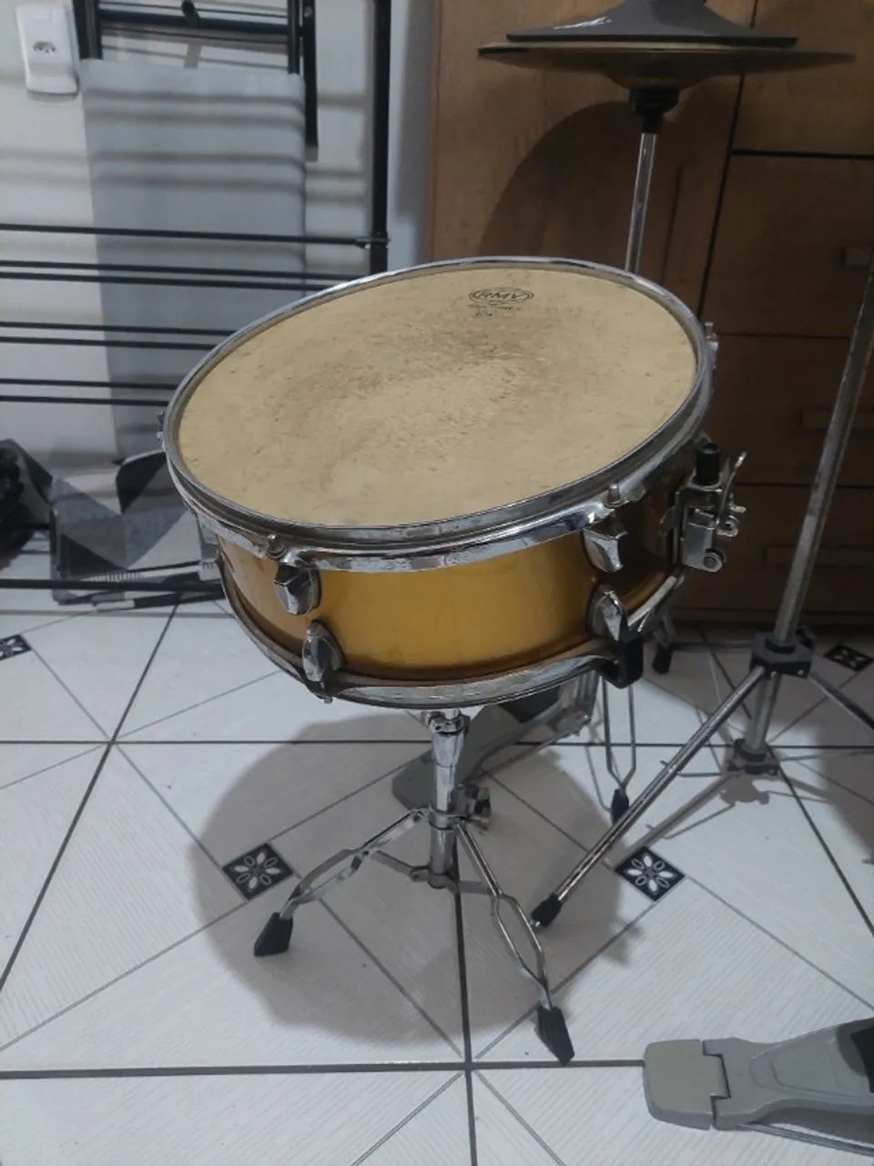 BATERIA COMPLETA À VENDA - Foto 4