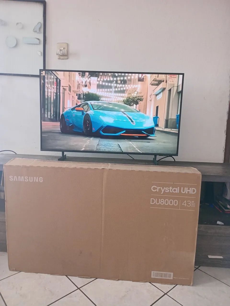 Tv Samsung 4k crystal 43 polegadas - Foto 3