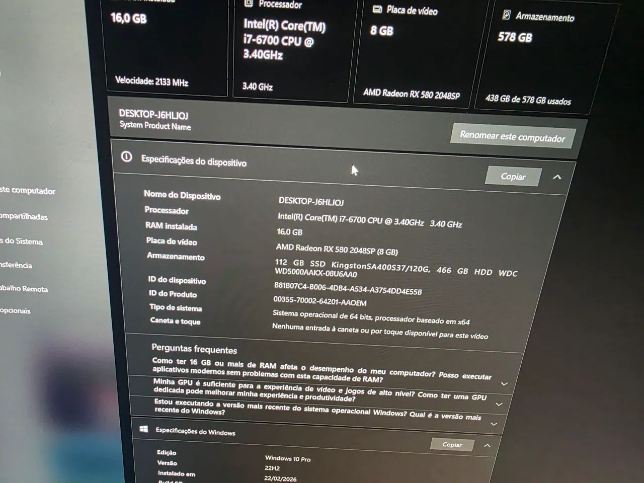 Computador completo  - Foto 4