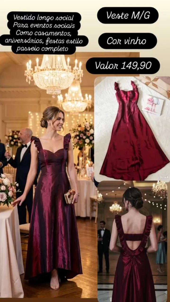 Vestido de festa 