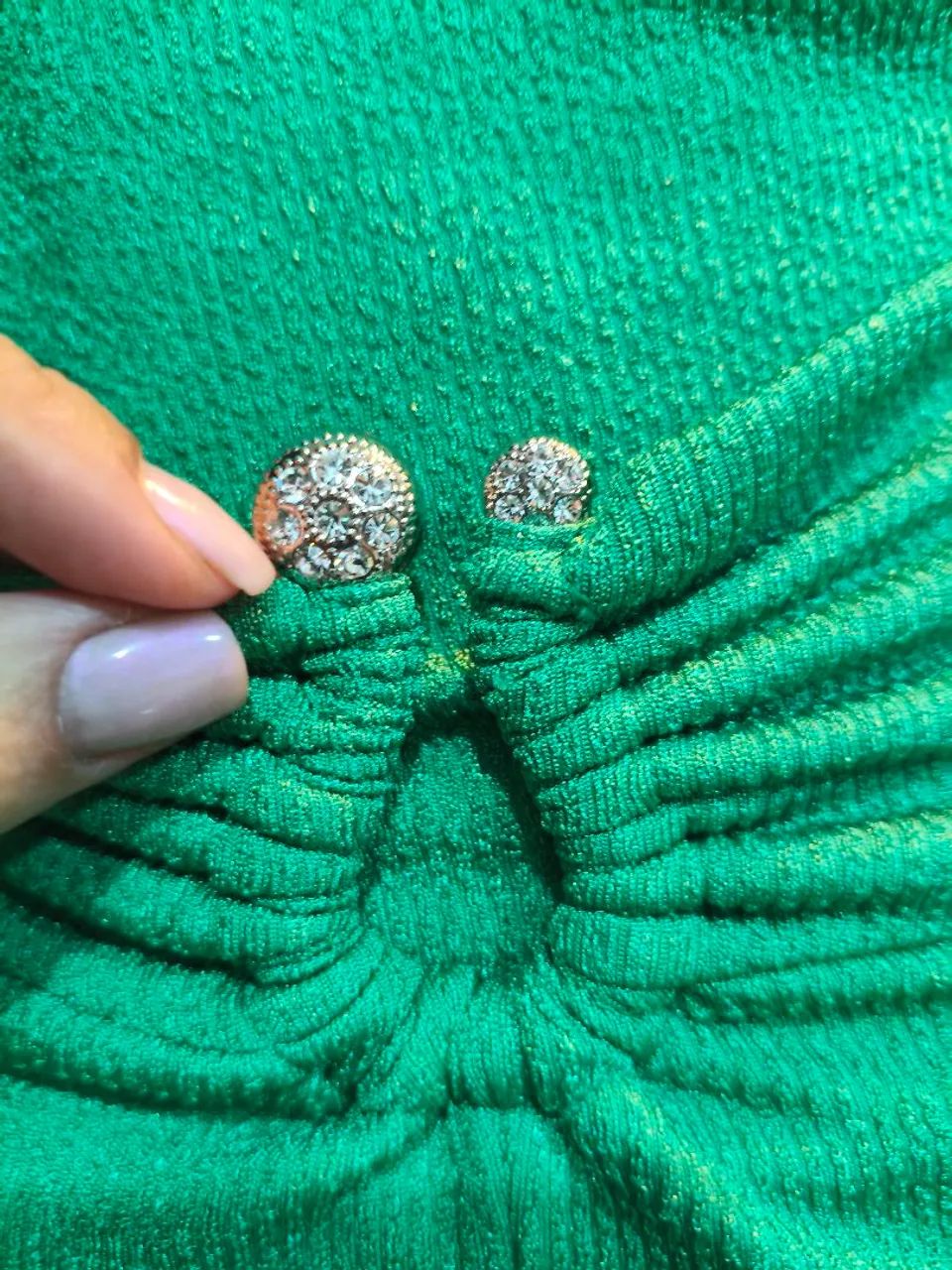 Vestido verde Tam até 42 lindo  - Foto 2