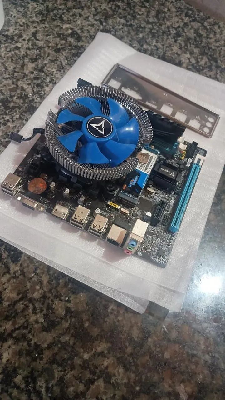 Kit Placa Mãe, Processador, Memória RAM E SSD