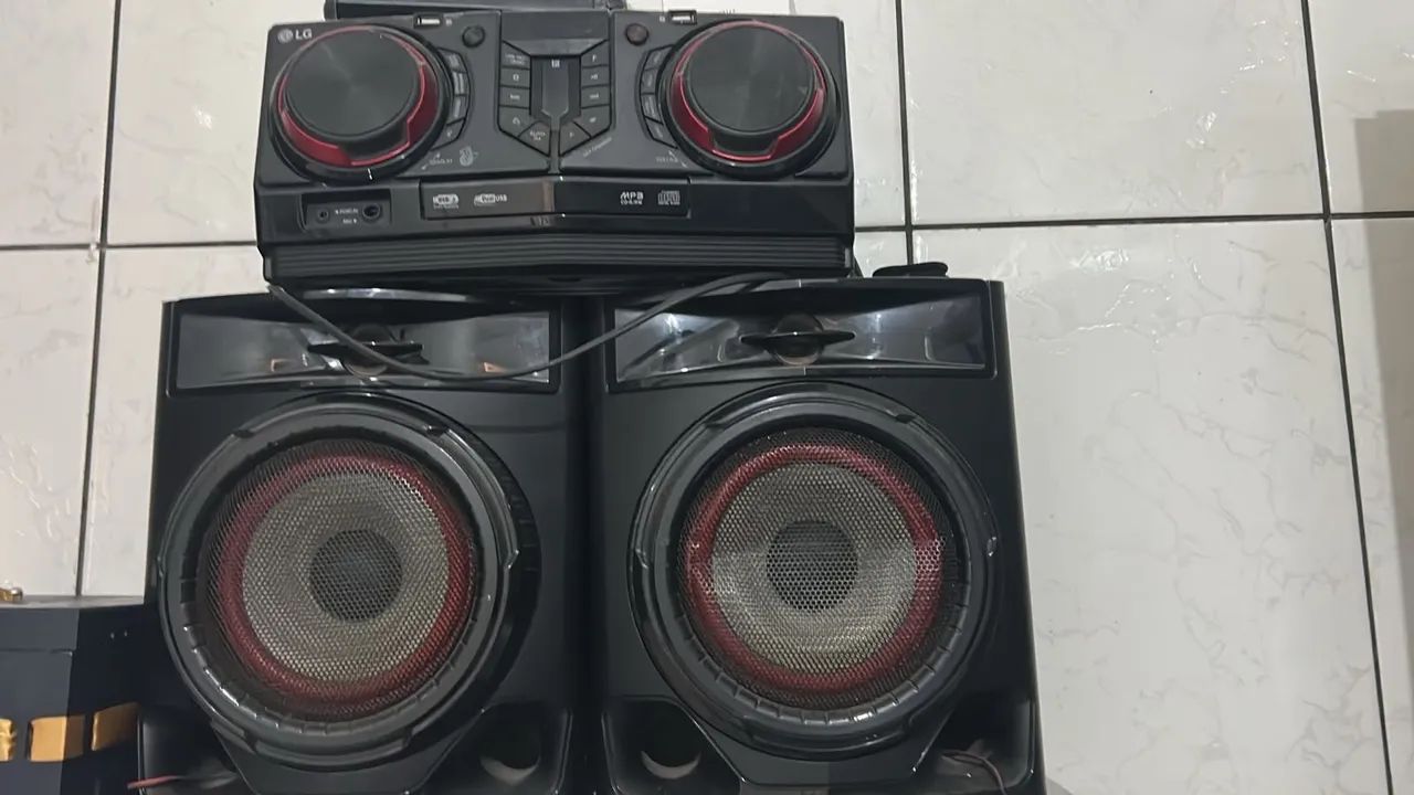 Caixa de som LG em ótimo estado! - Foto 3