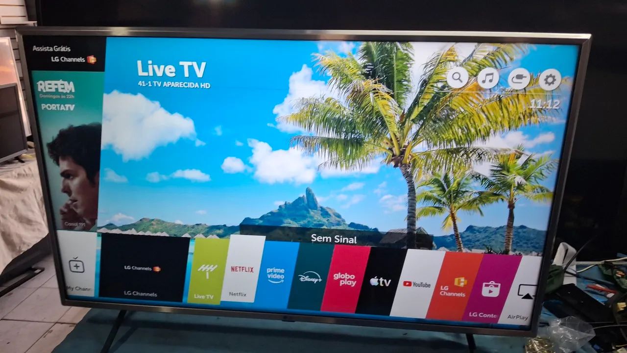 TV LG 4K SMART COMPLETA 43 POLEGADAS, LEIA A DESCRIÇÃO  - Foto 2