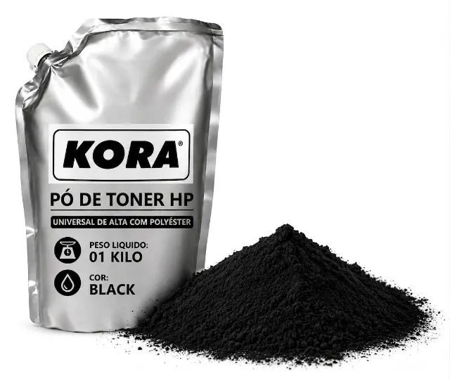PÓ DE TONER UNIVERSAL HP 1 KG KORA - Foto 3