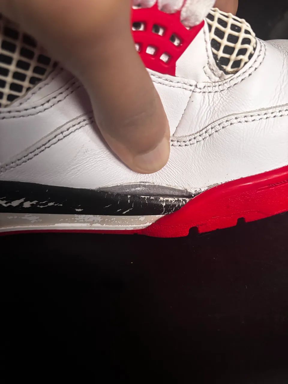 Jordan 4 fire red tamanho 43 - Foto 4