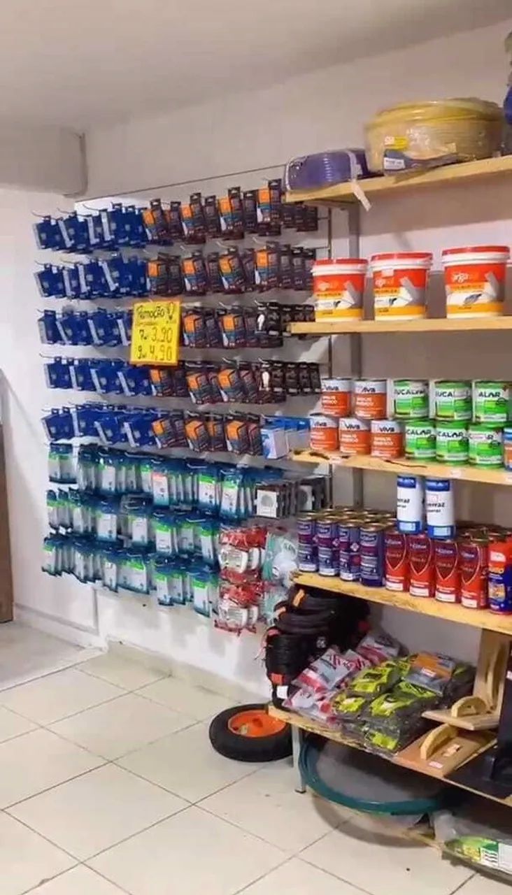 Vendo todo o estoque de loja de Material de Construção