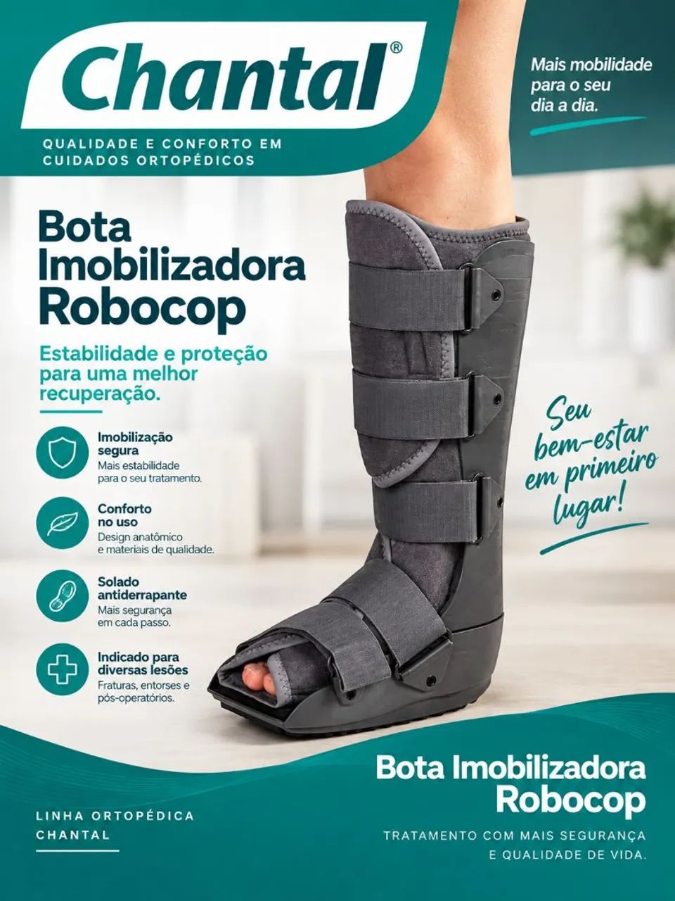 Bota imobilizadora