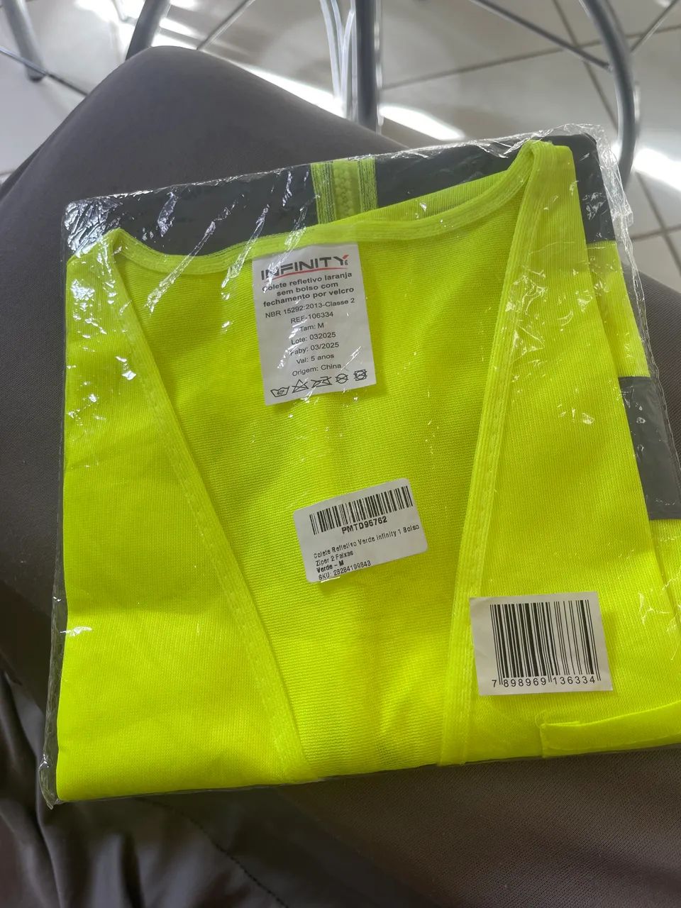 Colete refletivo verde  - Foto 2