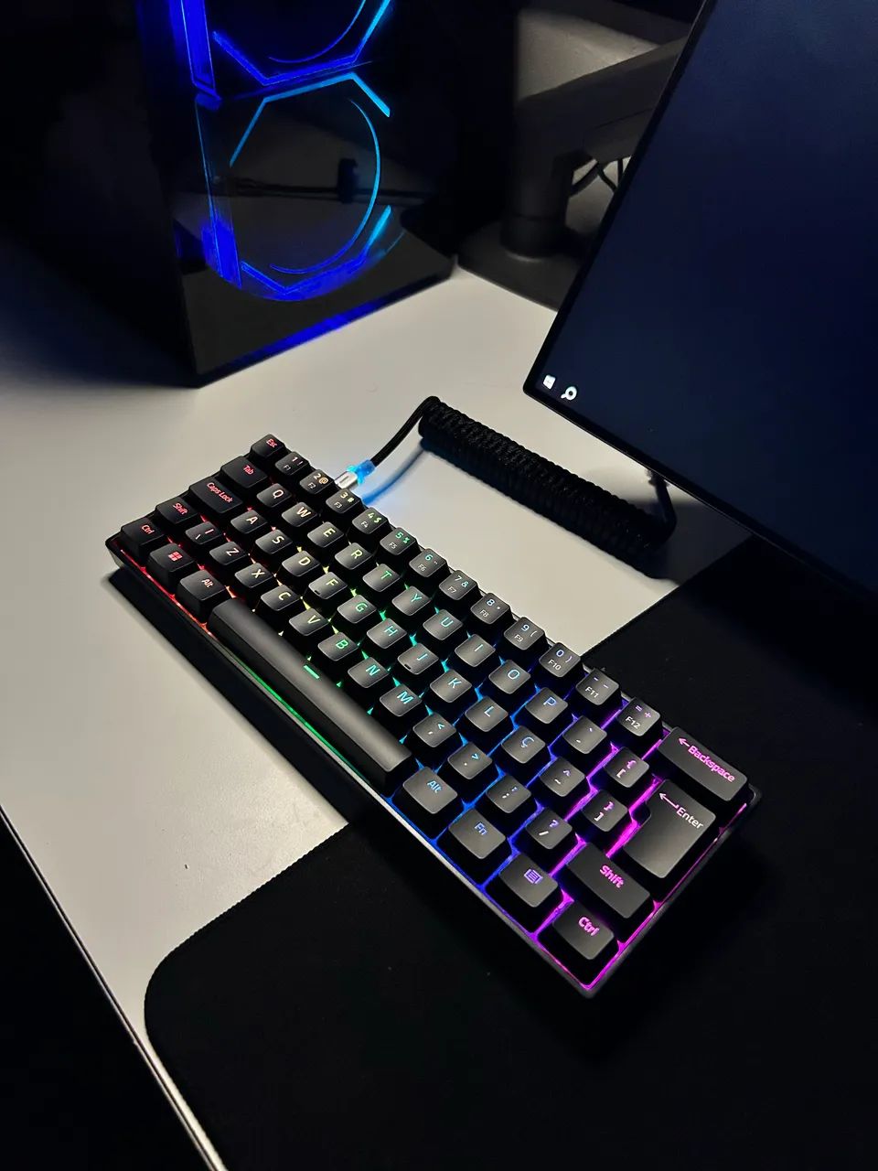 TECLADO MECÂNICO AKKO 3061s (NOVO) - Foto 2