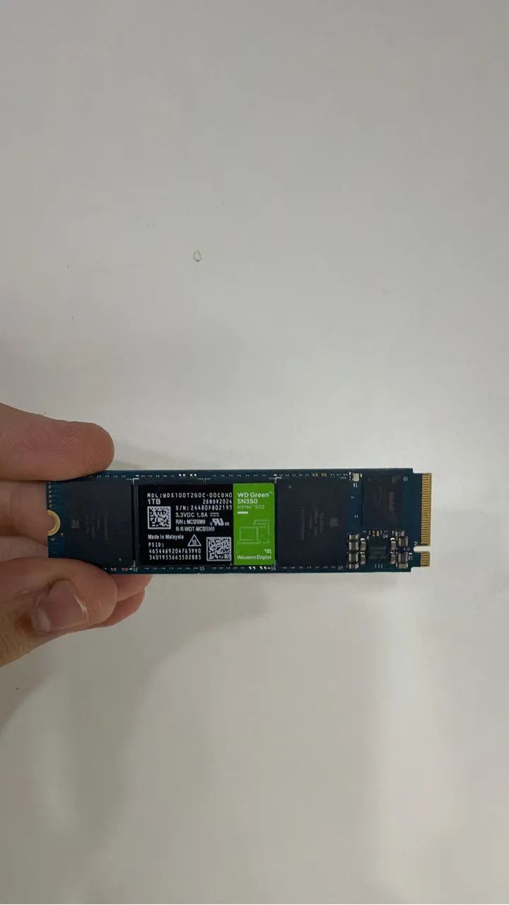 SSD 1 terá NOVO Wester digital  - Foto 2
