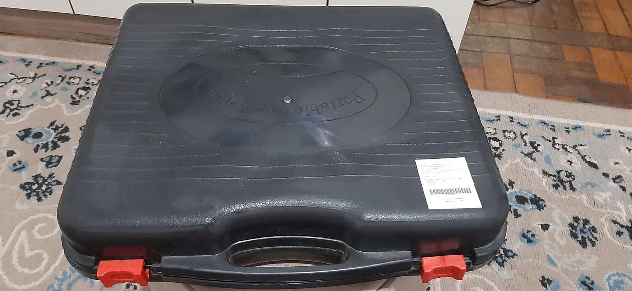 Fogão a gás Camping com maleta e 2 garrafas de gás  - Foto 2