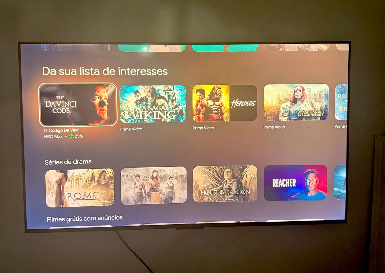 TV 55 polegadas nova  - Foto 2