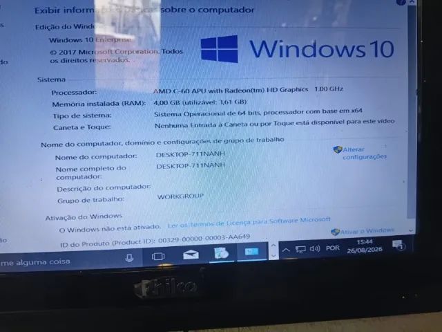Cpu C-60 4gb 500Gb win10 - Foto 4
