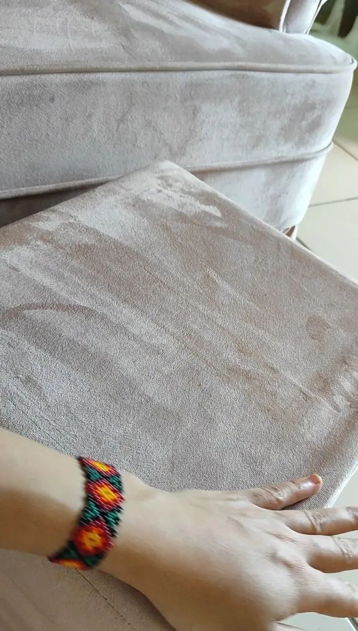 Cadeira de Amamentação de Balanço com Puff - Foto 4