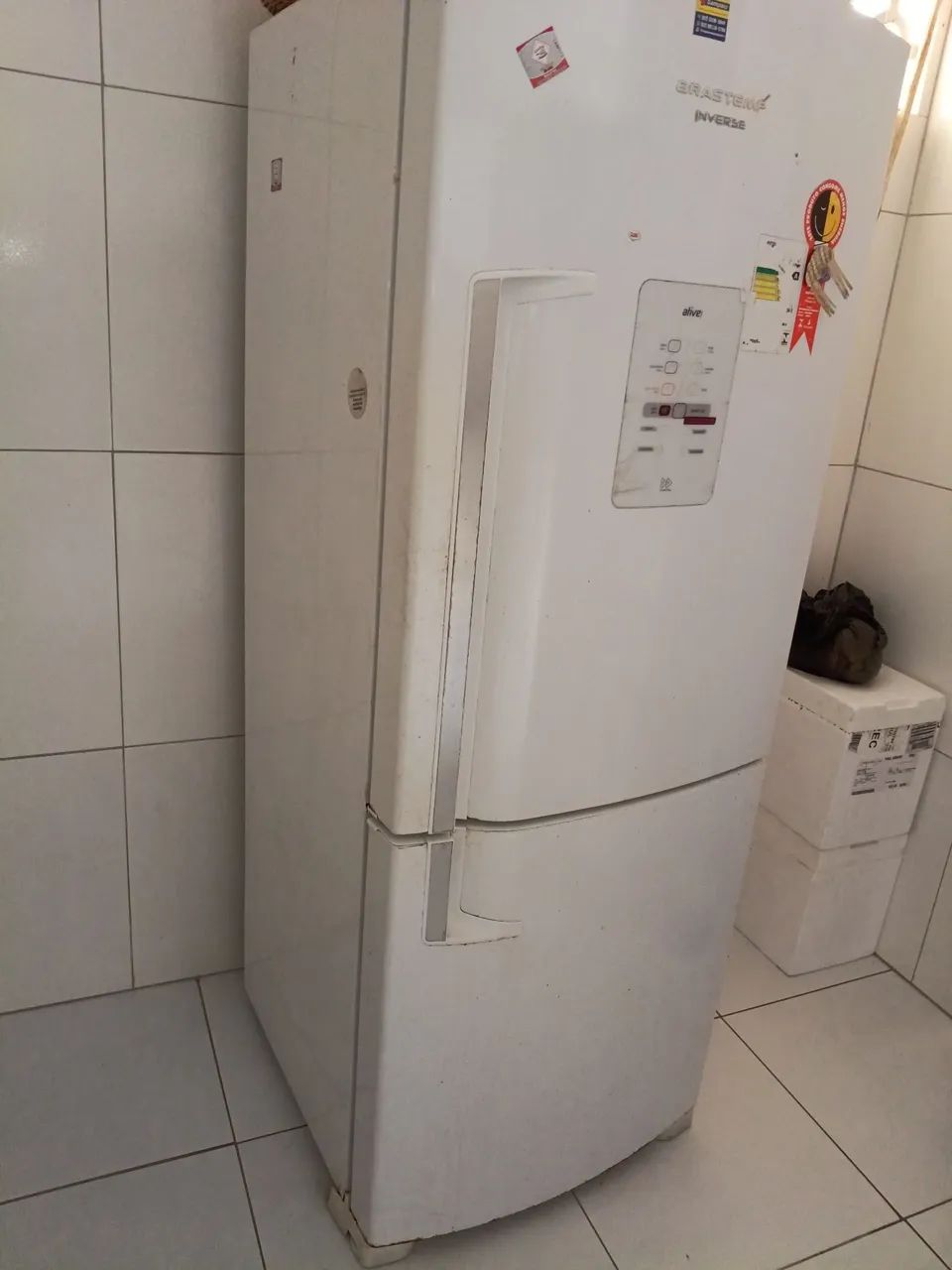 Geladeira Brastemp inverse 