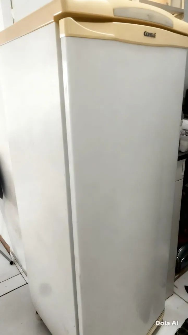 Geladeira com defeito 