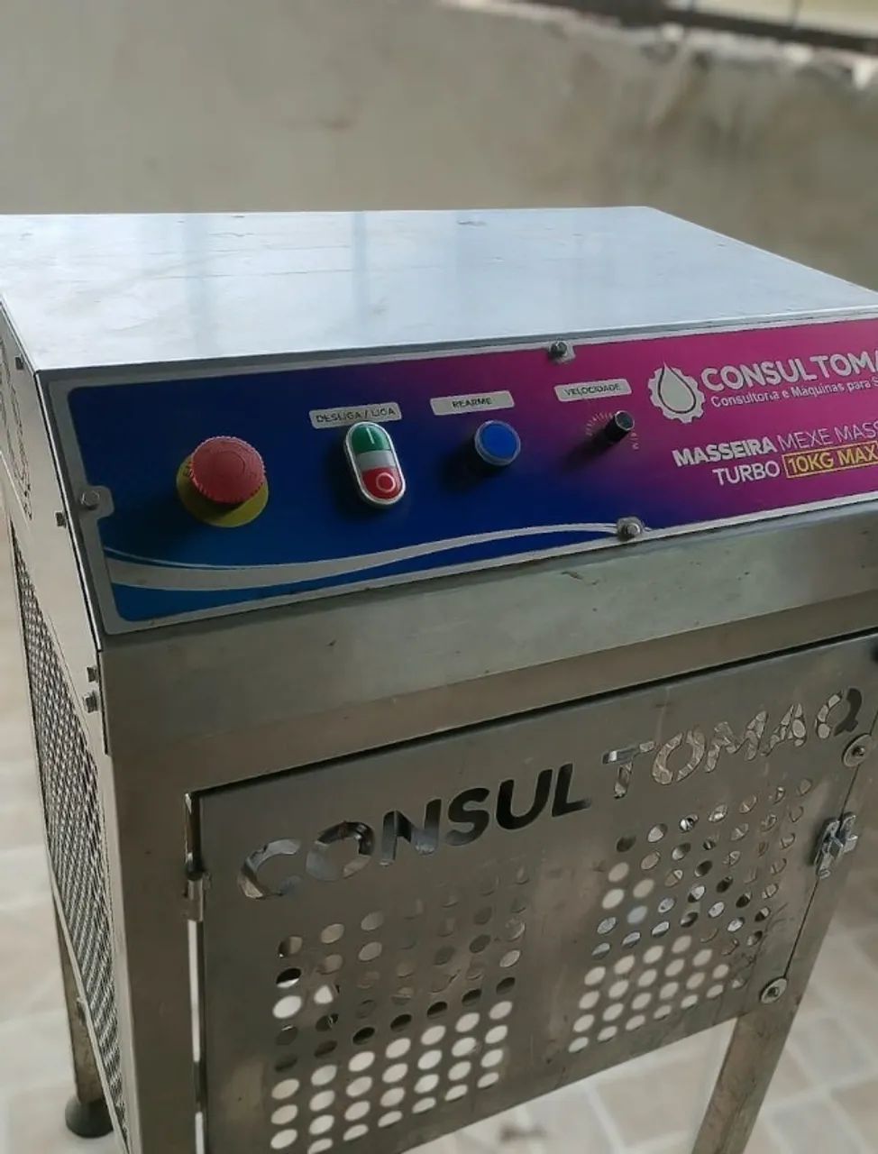 Masseira Planetária de Salgados CONSULTOMAQ MAX - 10KG - A GÁS + 220V Valor no PIX