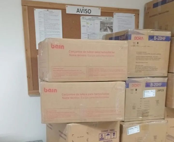 Caixas de papelão 