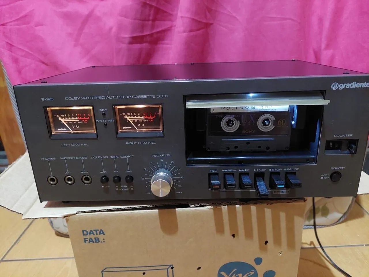 Tape deck Gradiente S 125