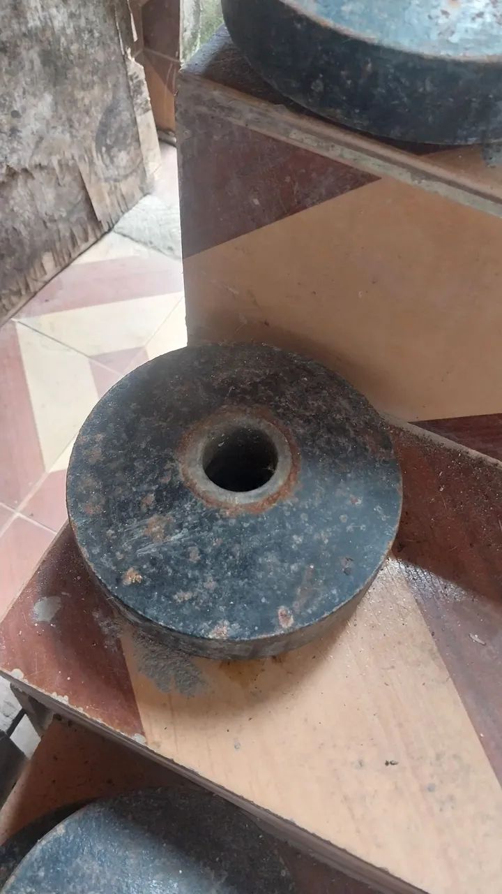  5 Anilhas de 10kls - Foto 3