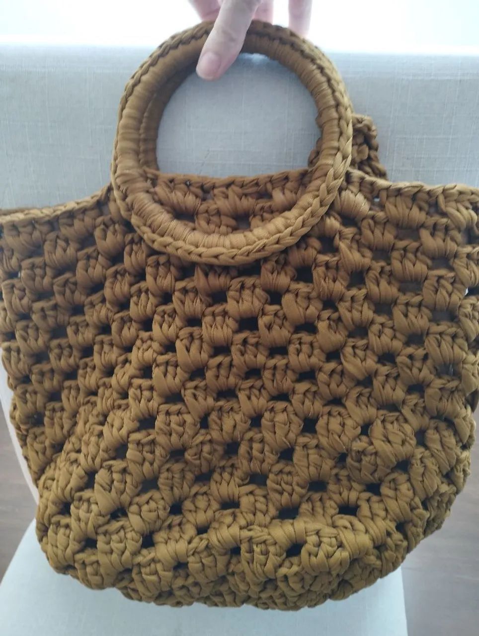 Bolsa Crochê Malha Premium  - Foto 2