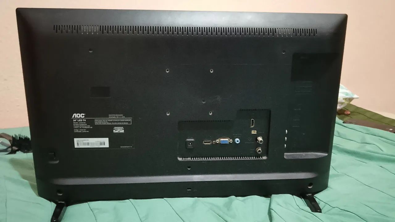 Monitor e tv AOC LED FULL HDMI (com cabo HDMI) - Foto 3