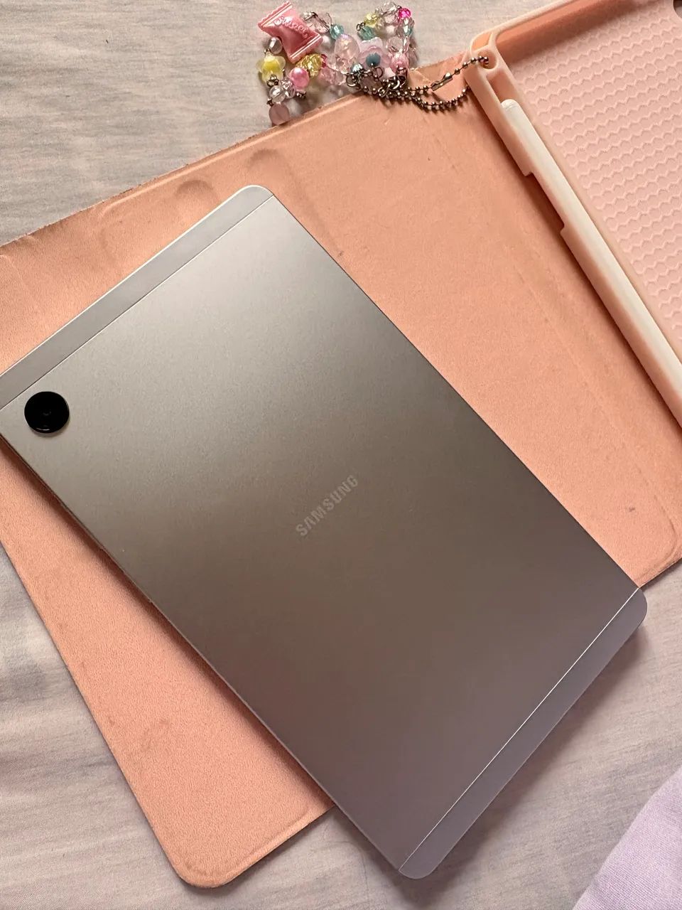 Tablet Galaxy A11 Wi-Fi Tela 8.7 Polegadas 90Hz 64GB Câmera 8MP Prata Samsung - Foto 3