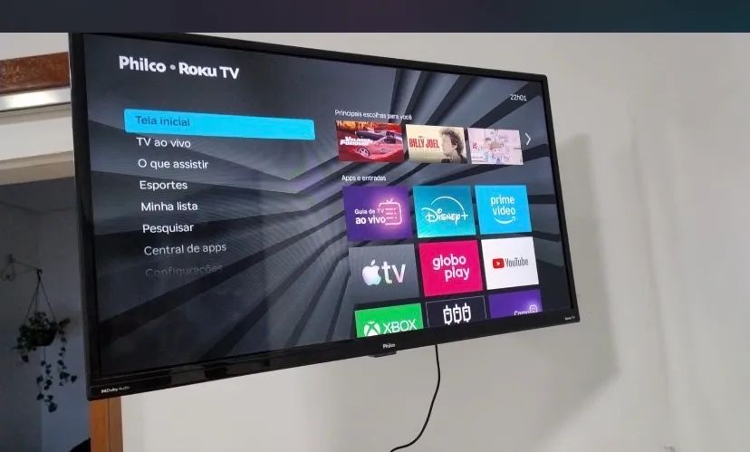 Vendo televisão Roku 32 polegadas 