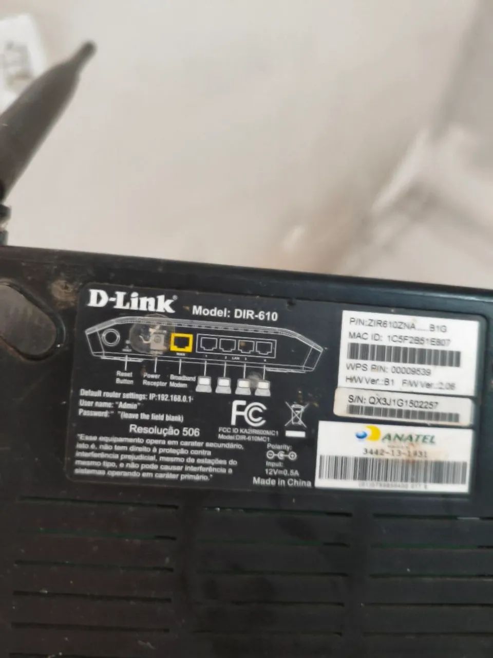 Roteador wireless dlink dir