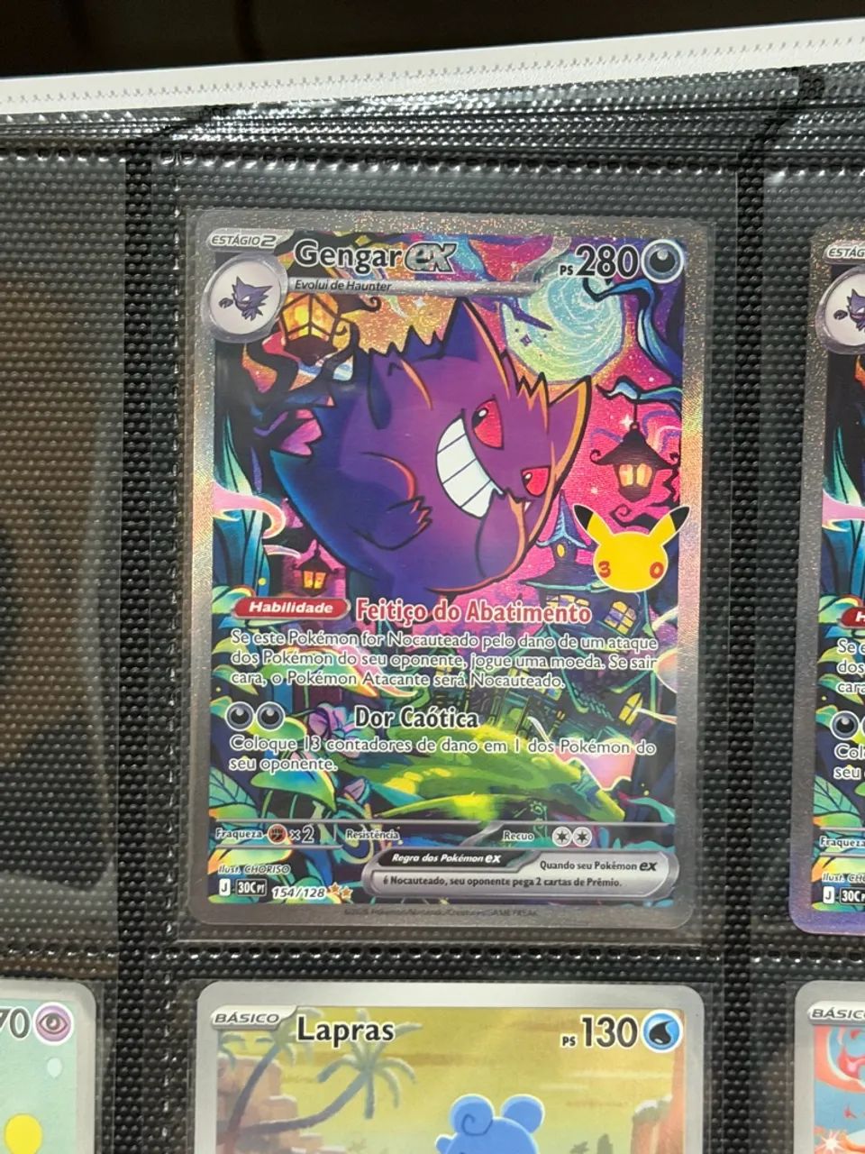 Gengar ex (154/128) Pokémon 30 anos 
